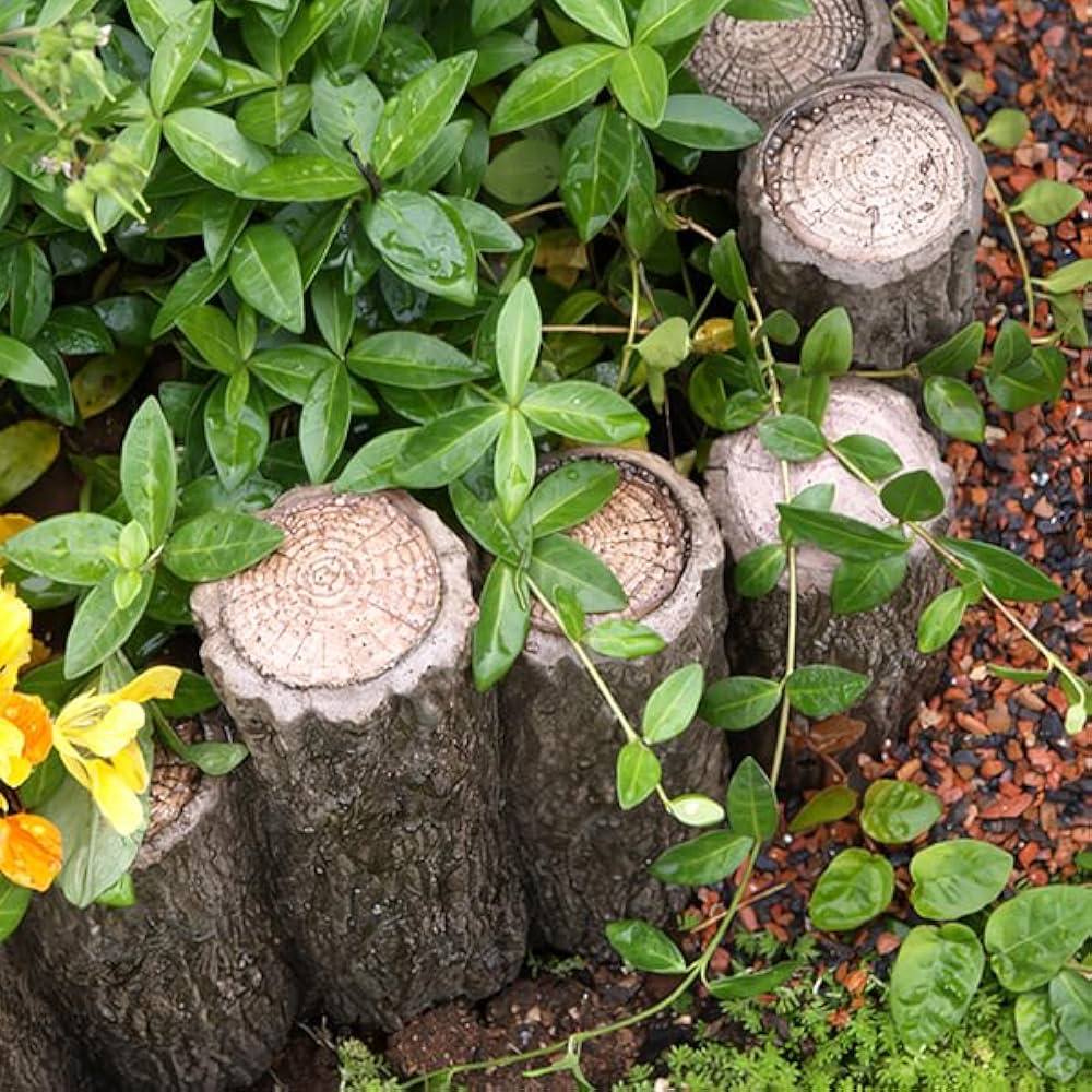 NXstyle　花壇材　擬木　五連300　×10個 Amazon.co.jp: NXstyle 花壇材 擬木 五連300 ×2個 1334242 : DIY